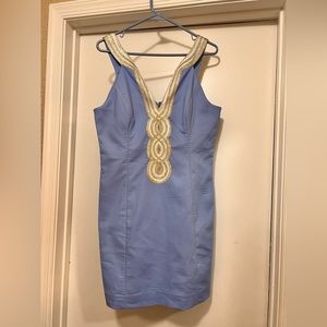 Lilly Pulitzer dress. Size 10. Valli Shift, Blue Peri. $120